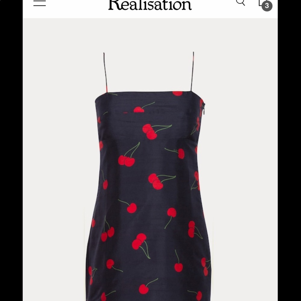 VERY  cute and sexy cherry print dress! NWT!